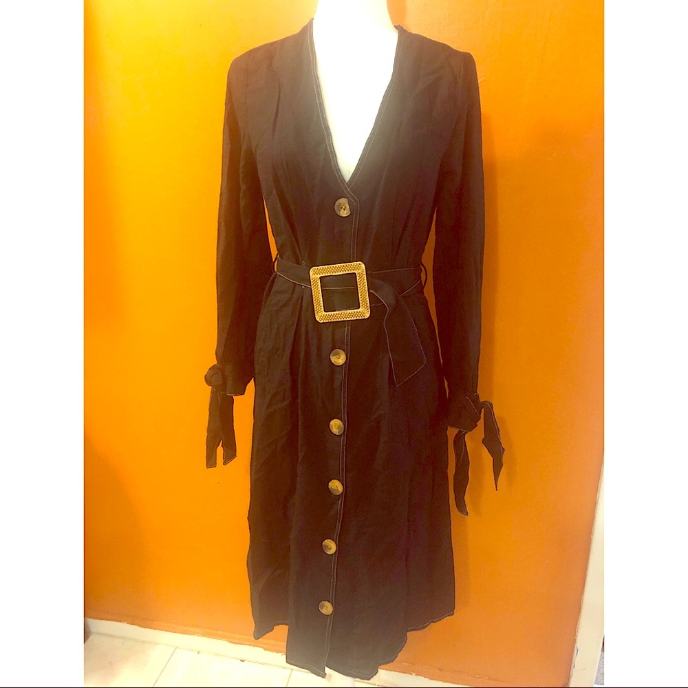 Black Midi ASOS Dress
